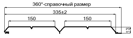 Фото: Сайдинг Lбрус-XL-Н-14х335 (ECOSTEEL_T-01-Сосна-0.5) в Бронницах