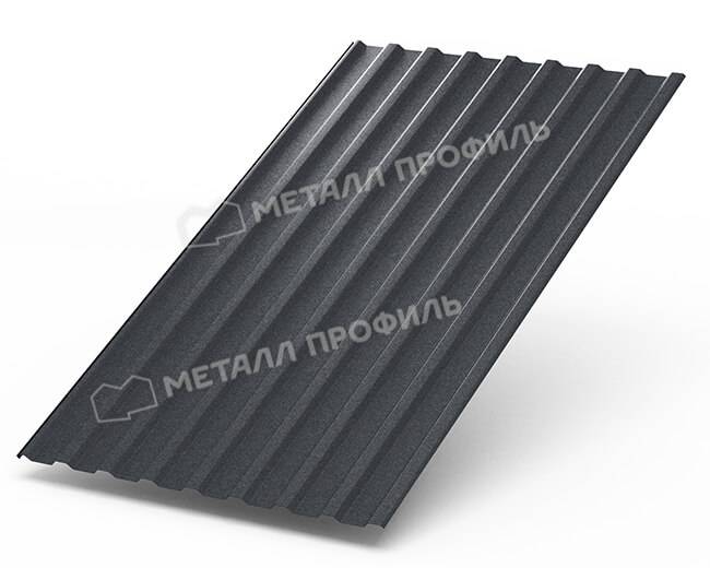 Профнастил МП20 х 1100 - R (Steelmatt-20-7024-0.4±0.08мм) в Бронницах