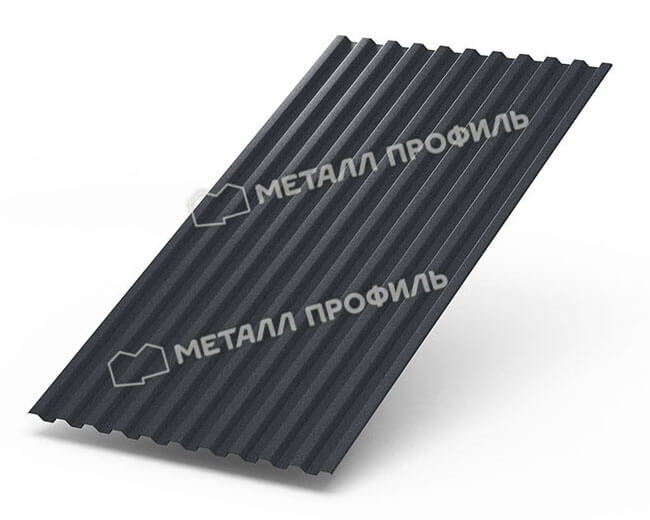 Фото: Профнастил С21 х 1000 - A (Steelmatt-20-7024-0.4±0.08мм) в Бронницах