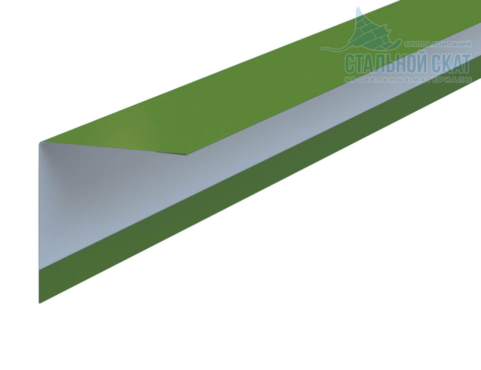 Планка угла наружного 50х50х3000 NormanMP (ПЭ-01-6018-0.5) в Бронницах