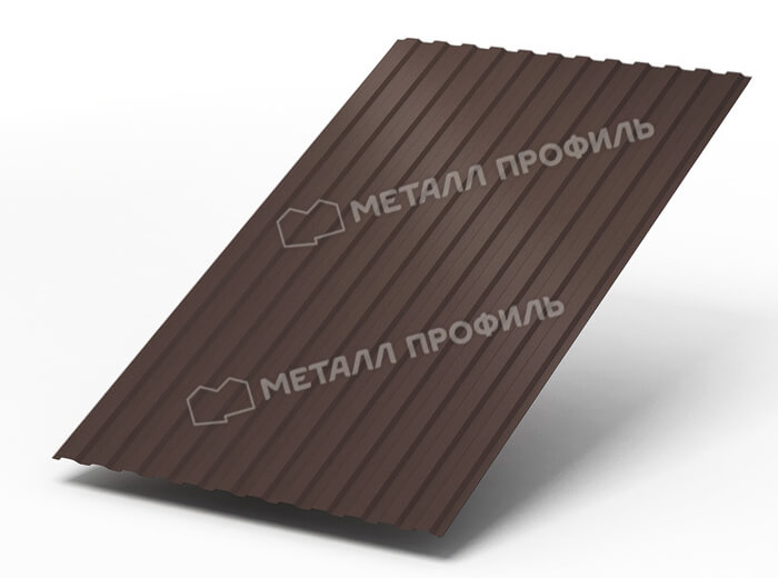 Фото: Профнастил МП10 х 1100 - A (Steelmatt-20-8017-0.4±0.08) в Бронницах