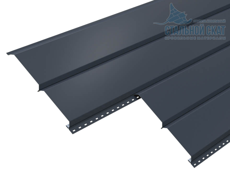 Сайдинг Lбрус-15х240 NormanMP (ПЭ-01-7016-0.5)