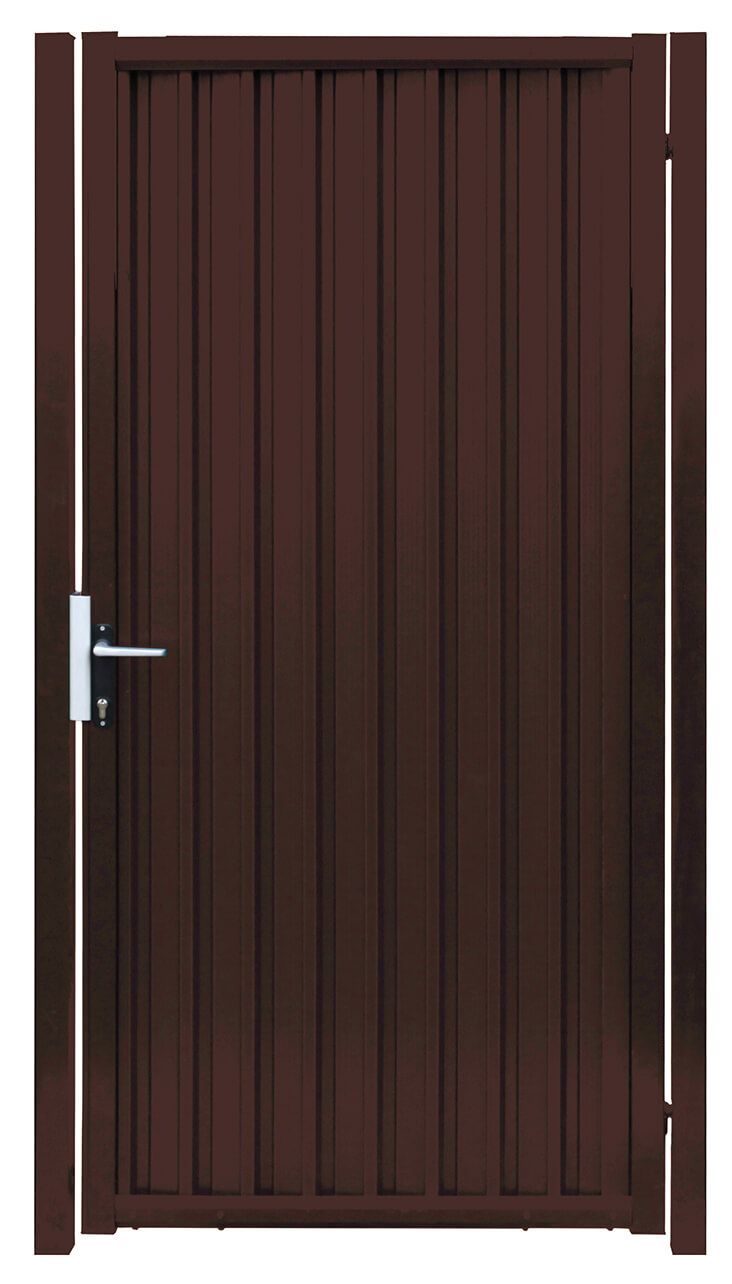 Калитка Estet 1,65х1 RAL 8017
