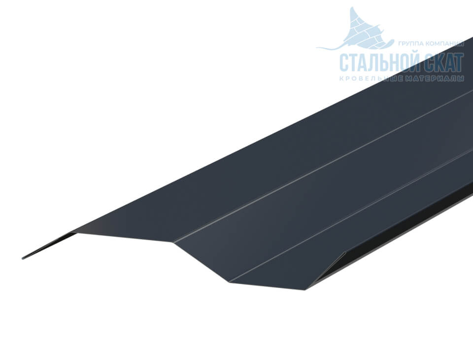 Планка примыкания в накладку 77х2000 NormanMP (ПЭ-01-7024-0.5)