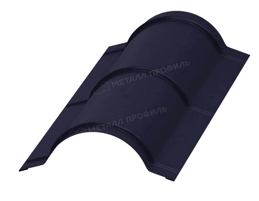 Планка конька круглого R110х2000 (VALORI-20-Violet-0.5)