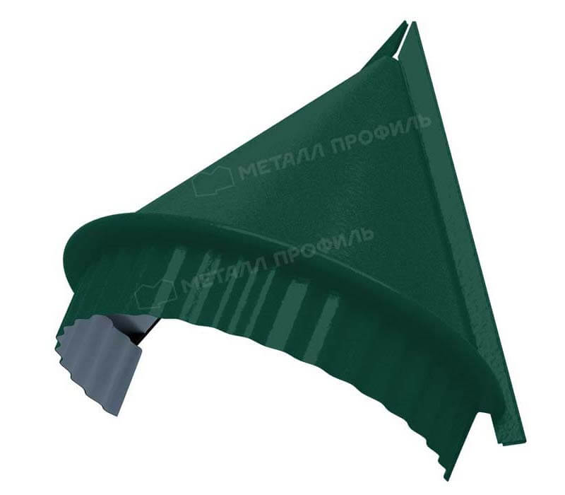 Заглушка конька круглого конусная NormanMP (ПЭ-01-6005-0.5)