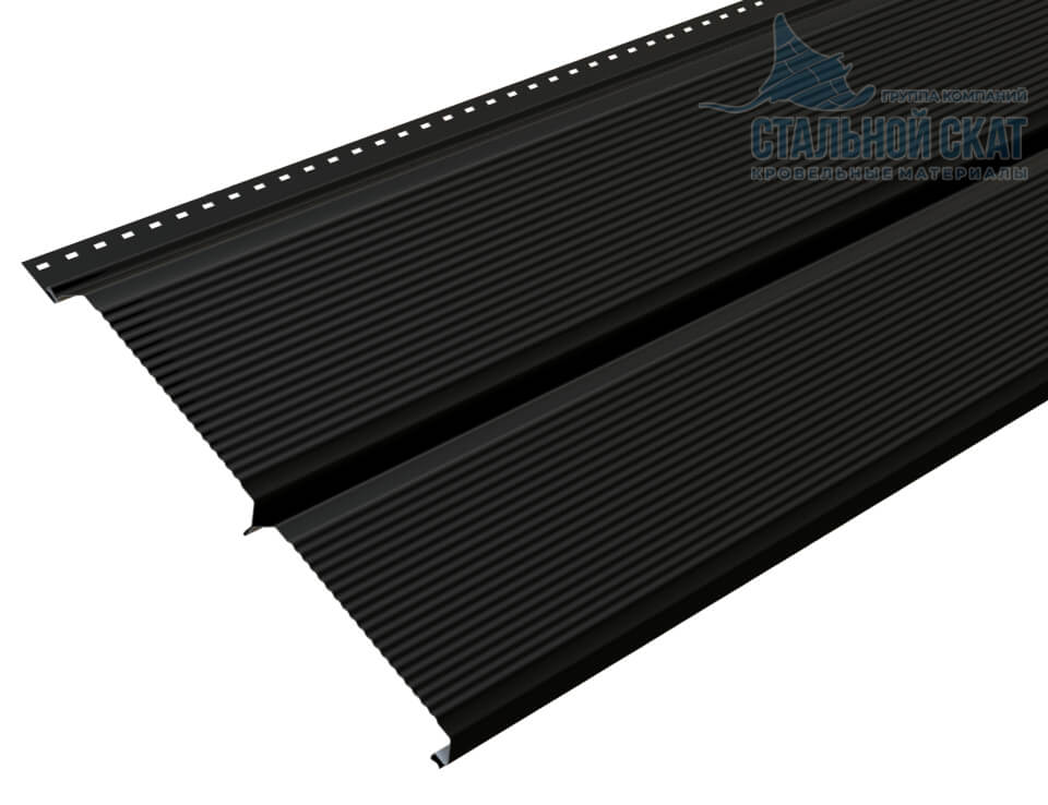 Сайдинг Lбрус-XL-В-14х335 (PURMAN-20-9005-0.5)