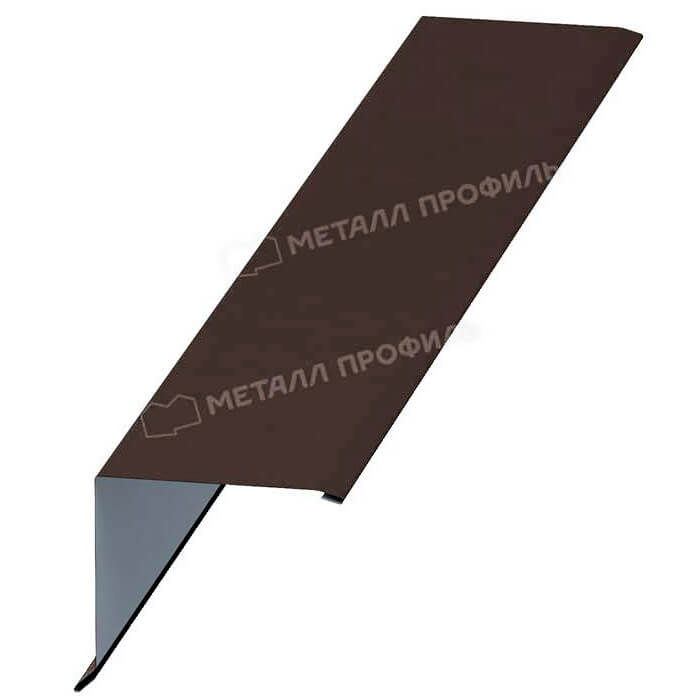 Планка торцевая 135х145х2000 NormanMP (ПЭ-01-8017-0.5)