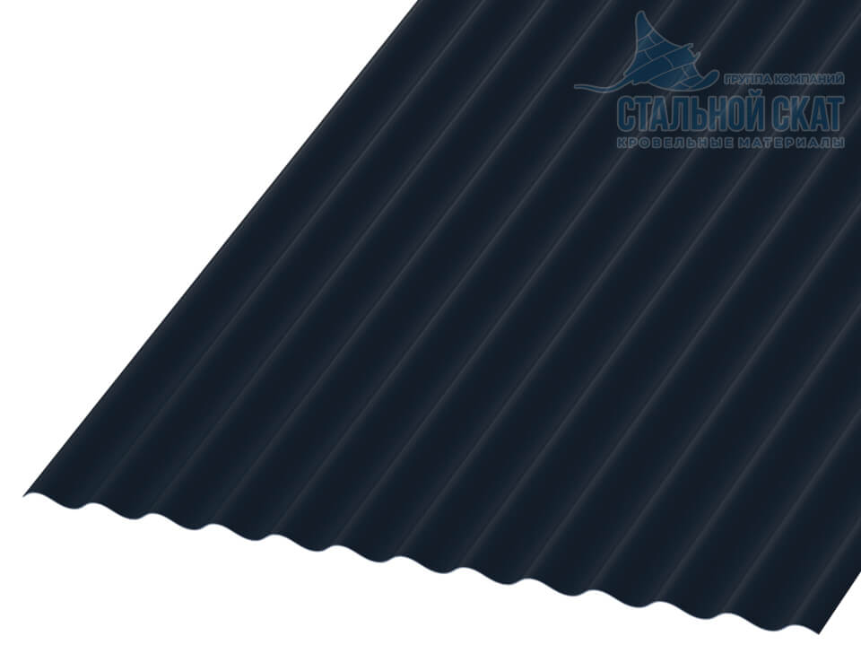 Профнастил МП18 х 1100 - A (VALORI-20-DarkGrey-0.5)