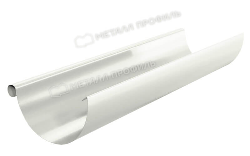 Желоб водосточный Foramina PUR D125х3000 (PUR_Д-01-9010\9010-0.5)